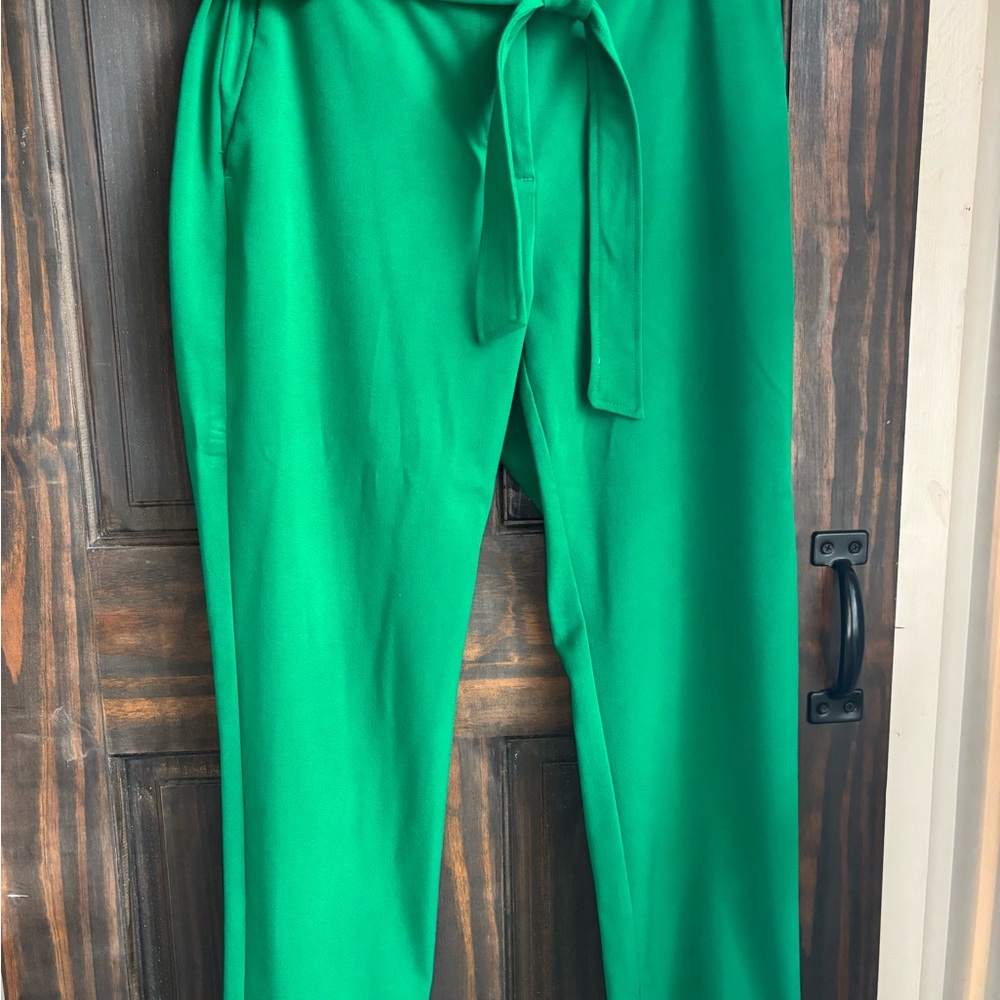 LOFT Vibrant Green Women's Trousers